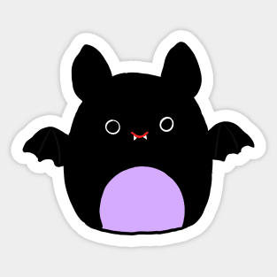 Betty cute bat stuffy squish bat Sticker